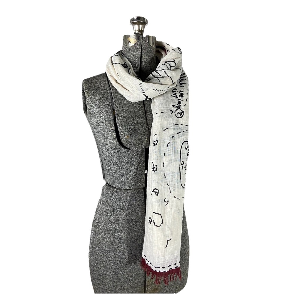 Madewell 9 Things To Do This Year Travel Themed Gauze Wrap Scarf Swim Cover